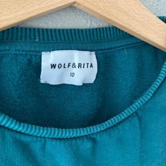 Wolf and Rita Sweatshirt Dress - Green - 10 - Picture 2 of 6